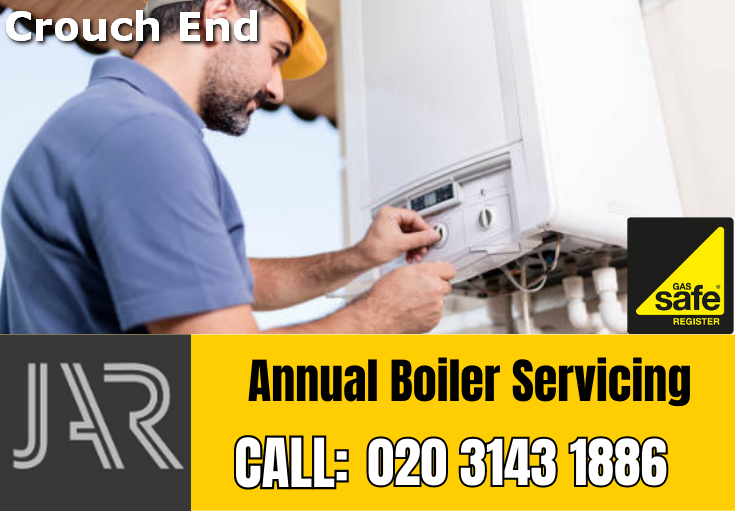 annual boiler servicing Crouch End