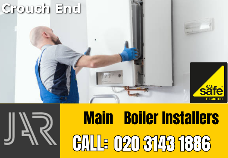 Main boiler installation Crouch End